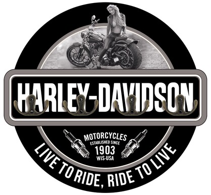 Harley 2 Key Holder