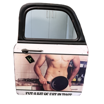 Fry Pan Man Wall Art