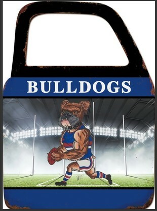 Bulldogs Football Wall Art With Mirror
