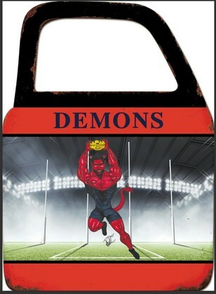 Demons Football Wall Art With Mirror