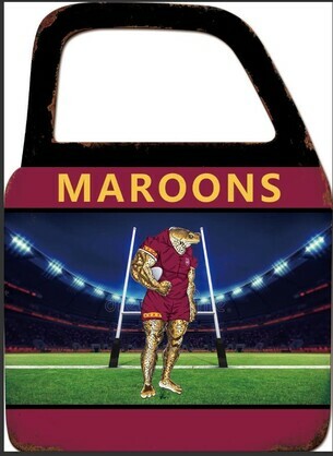 Maroons Wall Art With Mirror