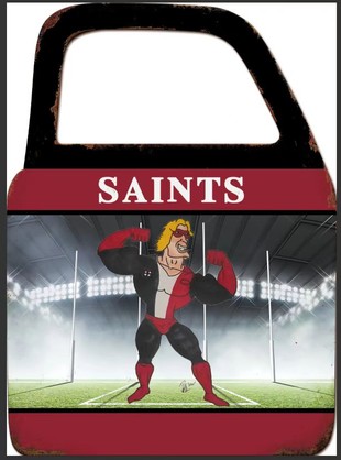 Saints Football Wall Art With Mirror