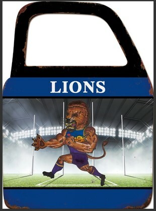 Lions Football Wall Art With Mirror