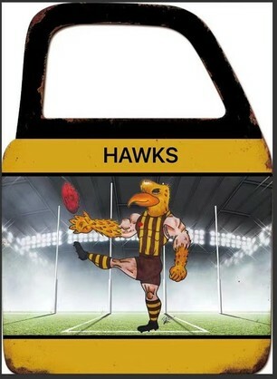 Hawks Football Wall Art With Mirror