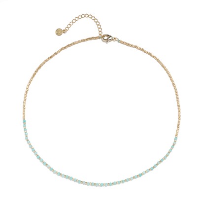 Lulu Gemstone Strand- Amazonite