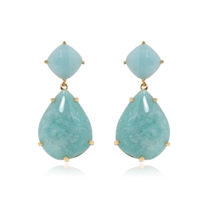 Gemstone Ocean Drops-Amazonite