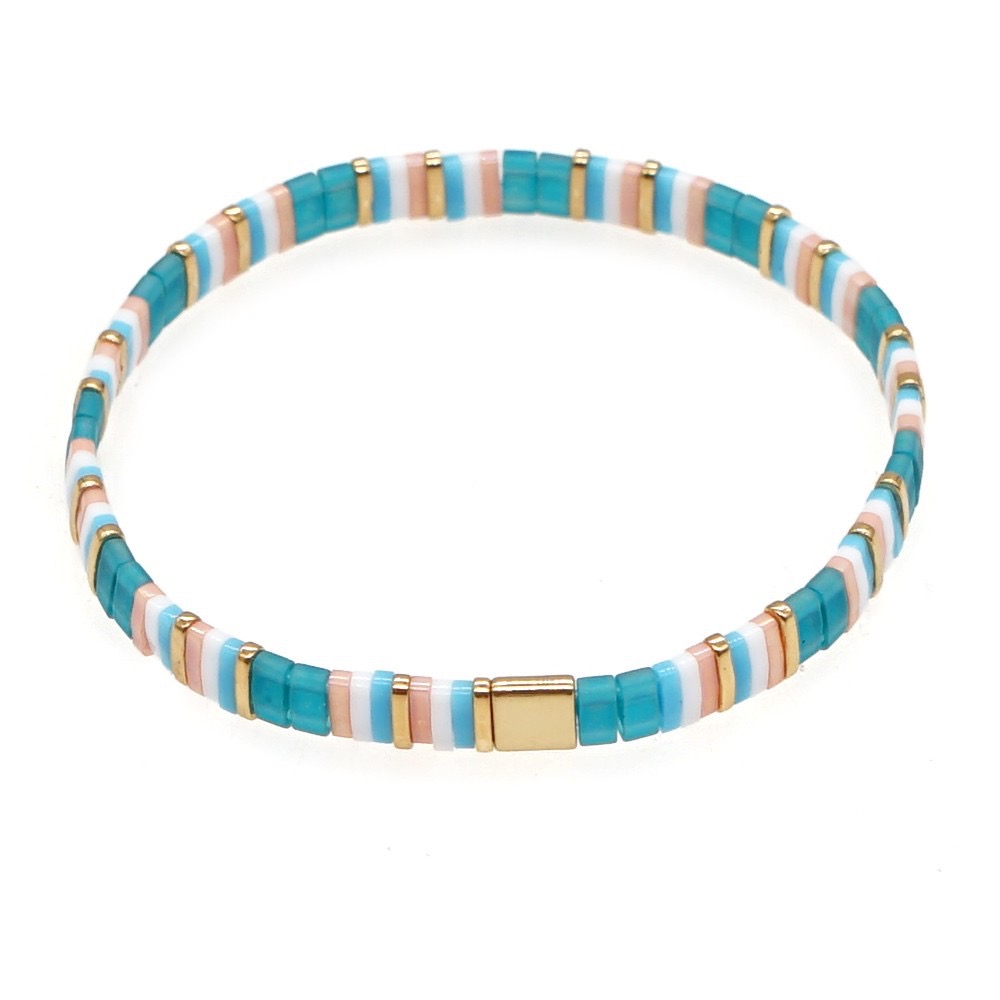 Tila Stretch-Pink & Aqua