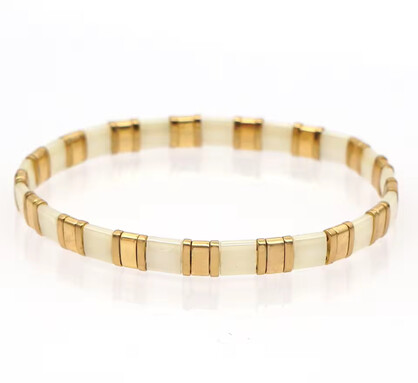 Tila Stretch-Gold & Ivory