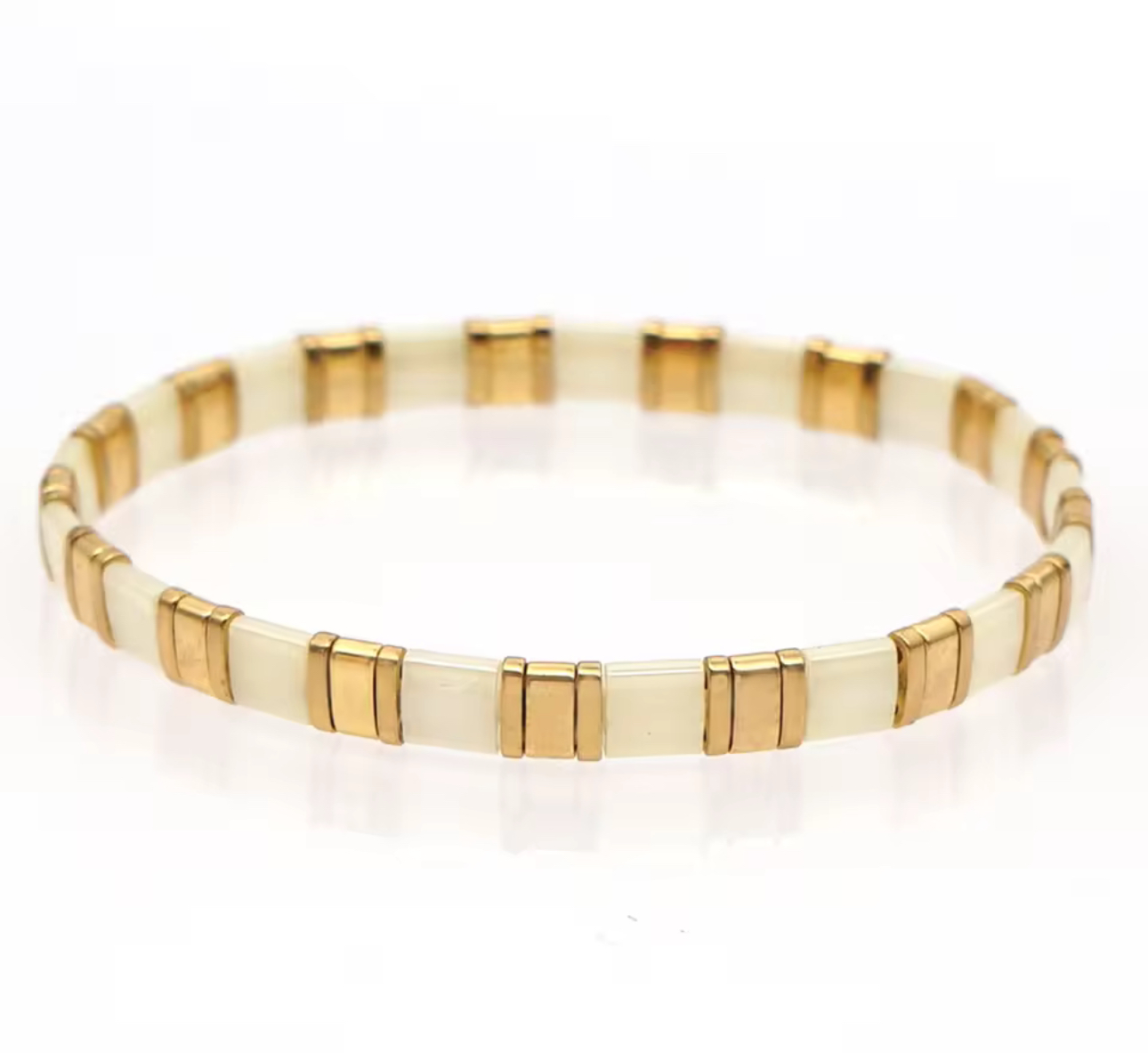 Tila Stretch-Gold & Ivory