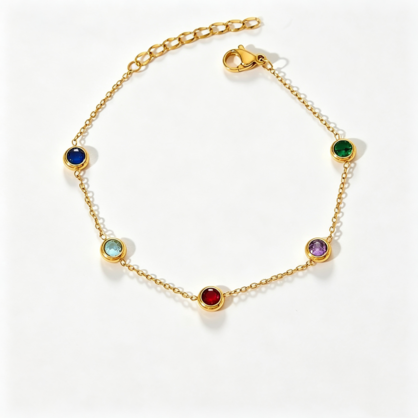 Stainless Steel Mix Colour Bracelet
