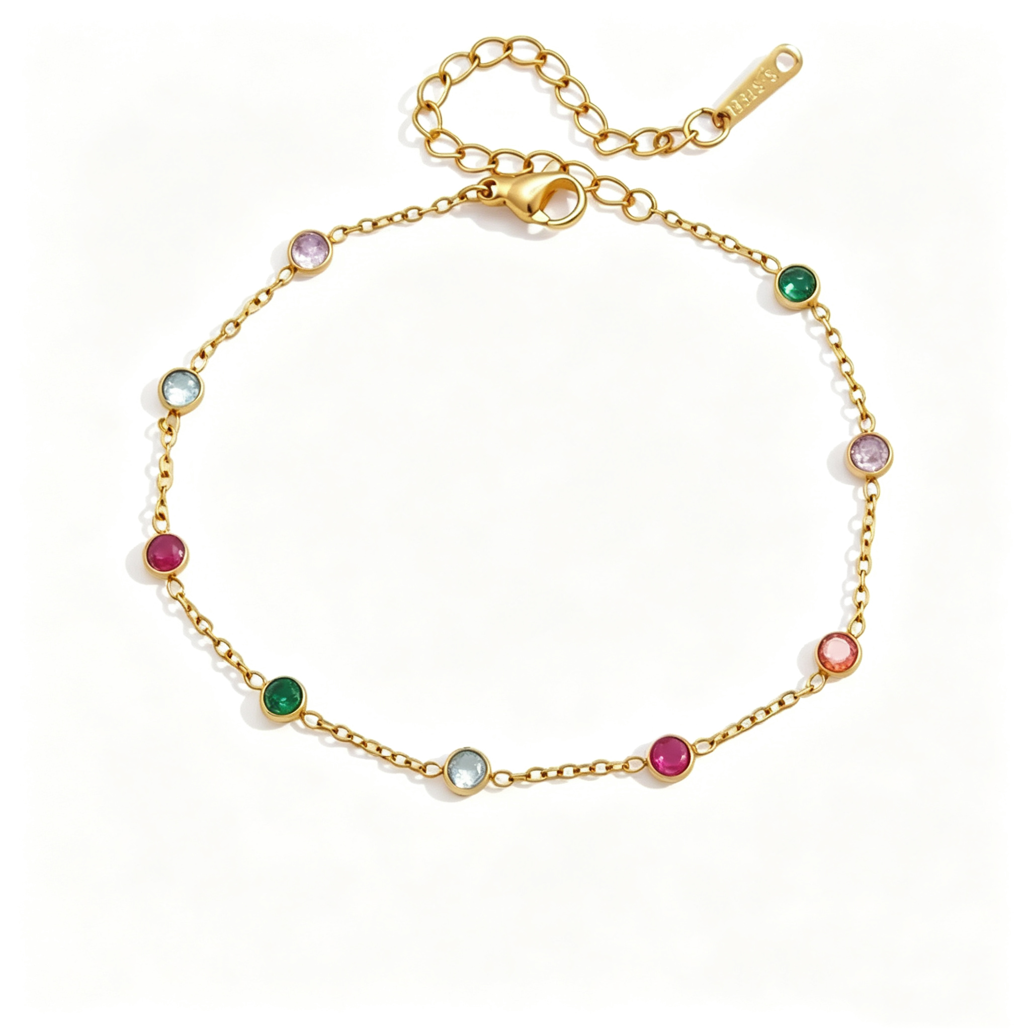 Stainless Steel Multi Colour Bracelet