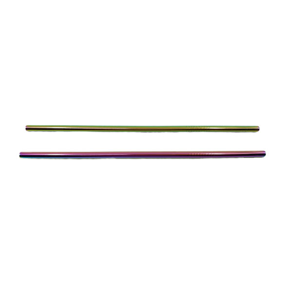 Rainbow 6mm Straws – Straight