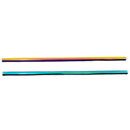 Rainbow 8mm Straws – Straight