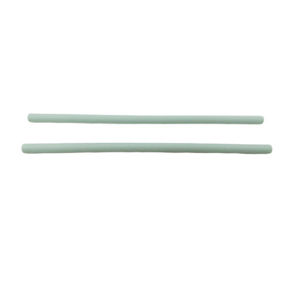 Silicone 8mm Straws – Straight (green)