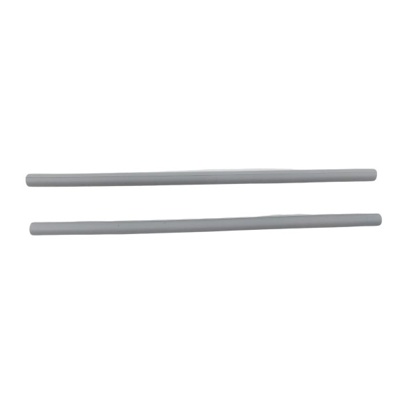 Silicone 8mm Straws – Straight (grey)