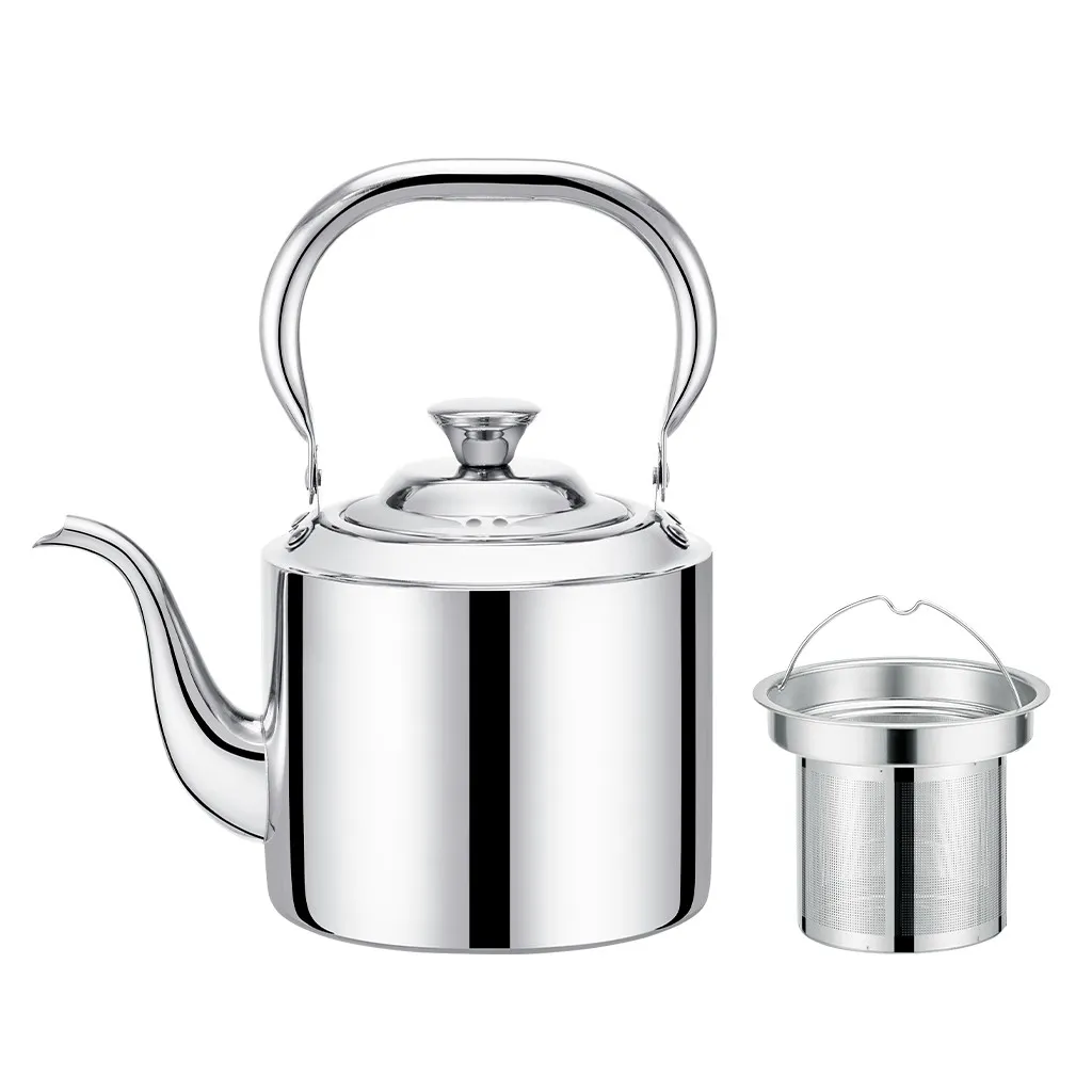 Tea Pot FONSO with steel strainer 1.5 LTR Stainless Steel