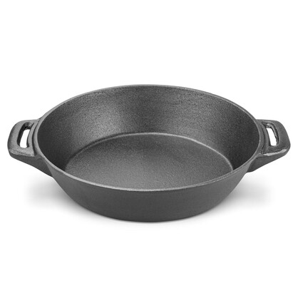 Non-Stick Cast Iron Shallow Casserole 30cm x 7cm  3.1L