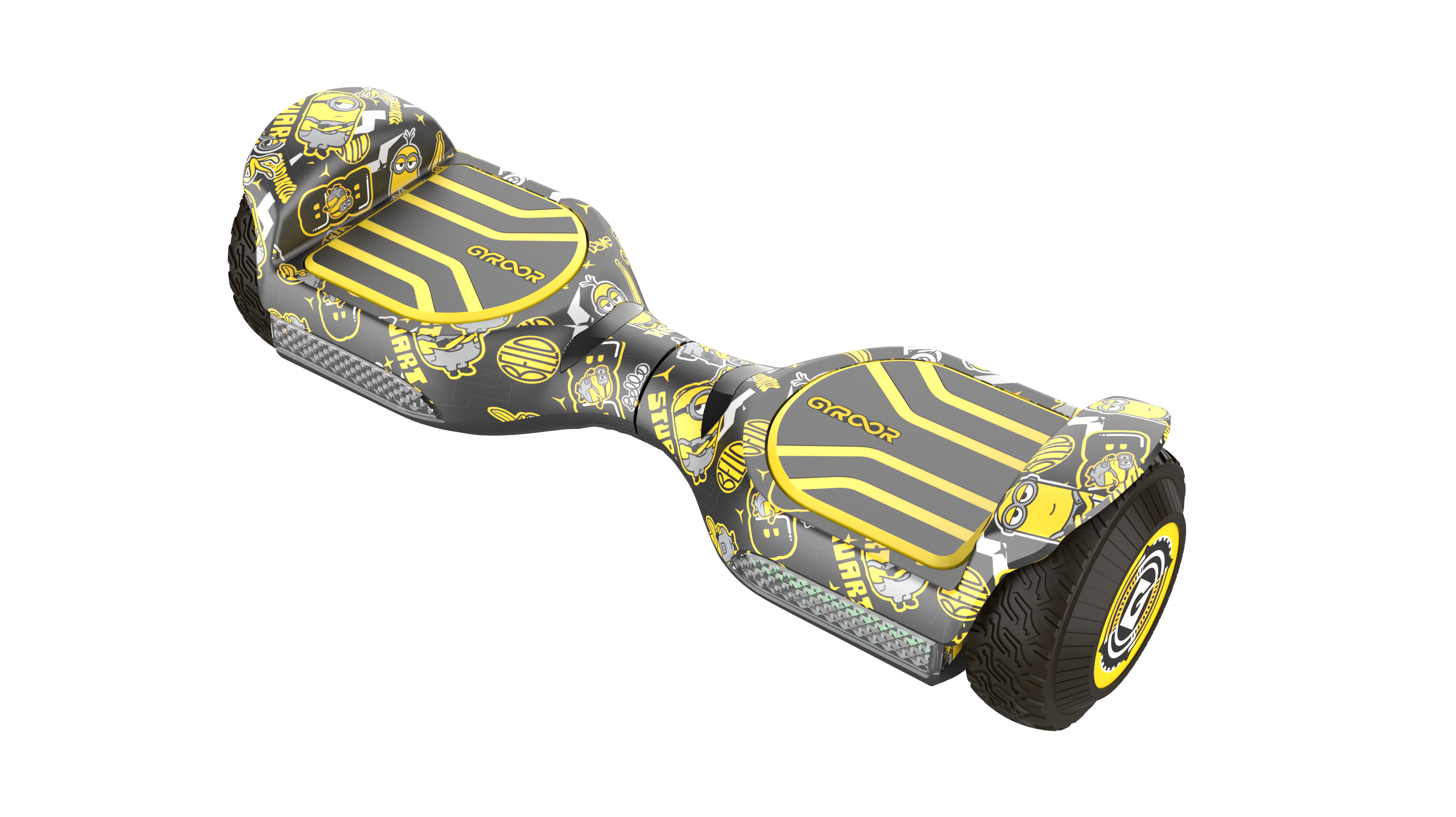 Minions G13 Gyroor Hoverboard with Gyroor Dual System