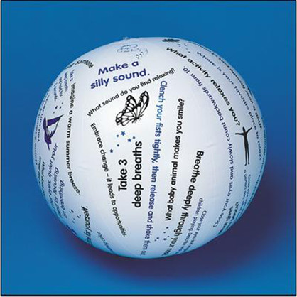 Toss N Talk About Conversation Ball - Relaxation