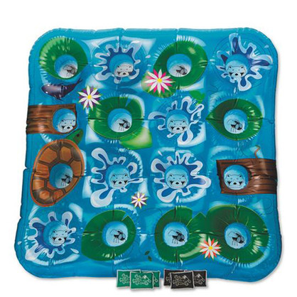 Inflatable Beanbag Frog Pond Toss Game