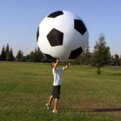 1.8m Black and White Monster Soccer Ball