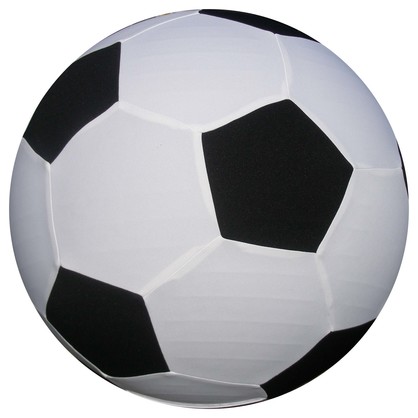 1.8m Black and White Monster Soccer Ball