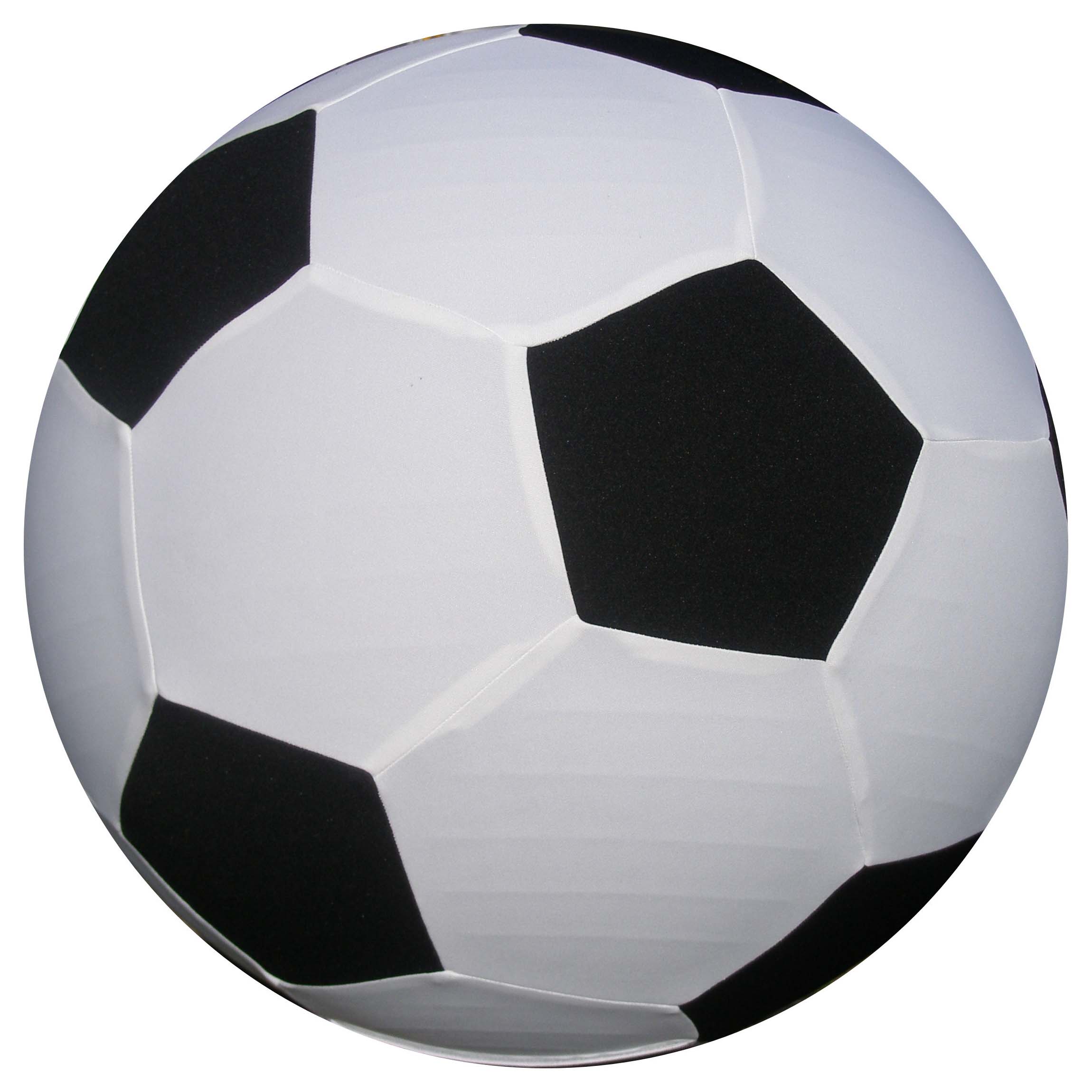 1.8m Black and White Monster Soccer Ball