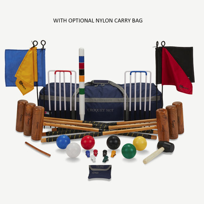 6 Player Pro Croquet Set with Composite Balls