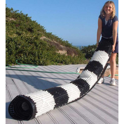 Commercial Grade Roll Up 2.4m x 2.4m Rubberised Chess Board - Tile Pack Only (64 Parts)