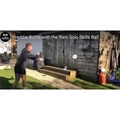 Ram Solo Skills - Rebounder Rugby Ball (Size 5)