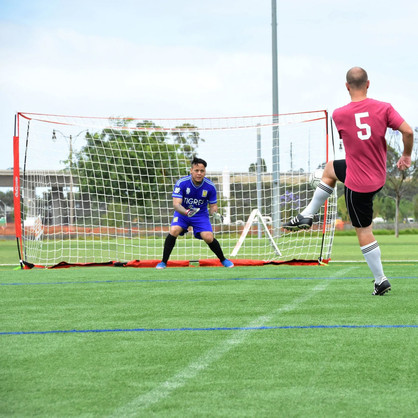 3.6m x 1.8m Premium Steel Frame Soccer Goal