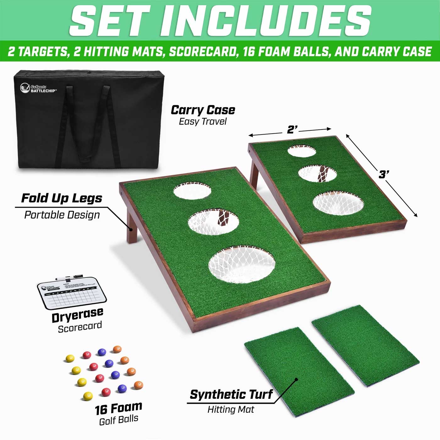 Wholesale BattleChip Golf Cornhole Target Game - Yardgames - Fieldfolio