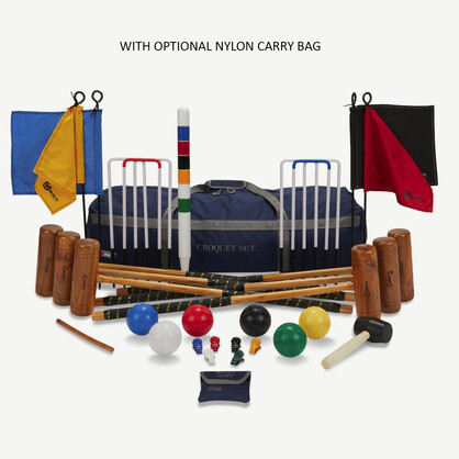 6 Player Pro Croquet Set with Composite Balls