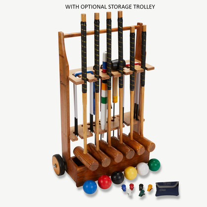 6 Player Pro Croquet Set with Composite Balls