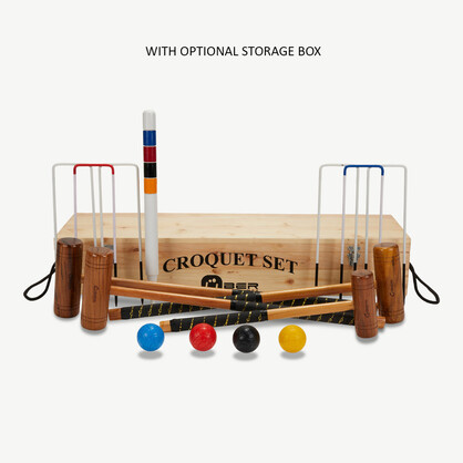 6 Player Pro Croquet Set with Composite Balls
