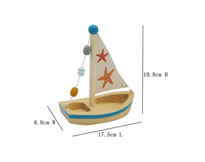 Wooden Large Sail Boat
