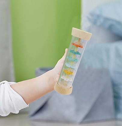 Wooden Rainmaker Rattle