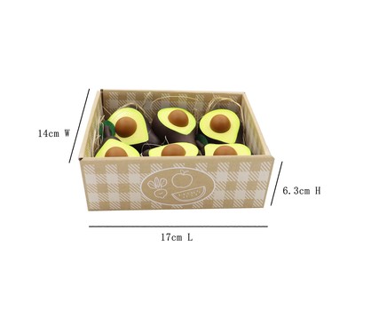 Wooden Avacado