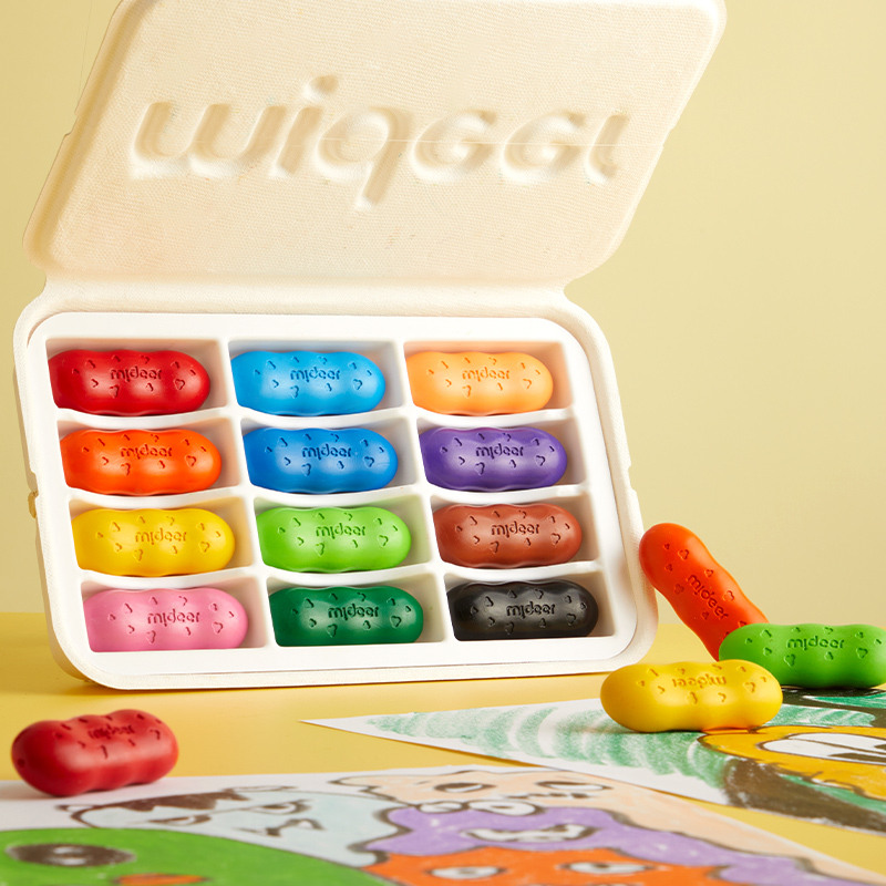 Mideer Peas Crayons - 12 Colours