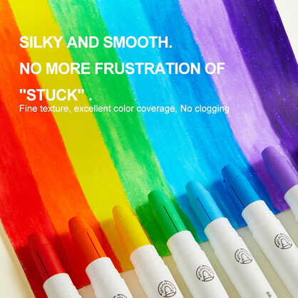 MiDeer Silky Crayon-12 Colors
