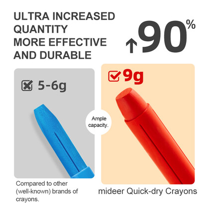 MiDeer Silky Crayon-12 Colors