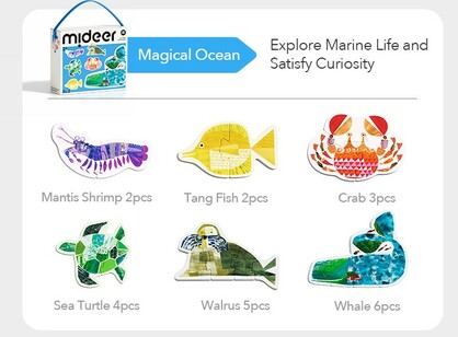 My First Artist Puzzle - Ocean Animals