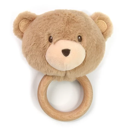 Plush Brown Bear Teether