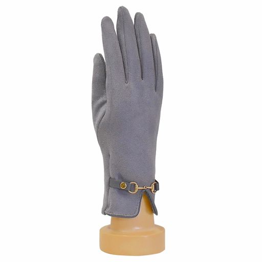 THSG1079: Grey: Belt Gloves