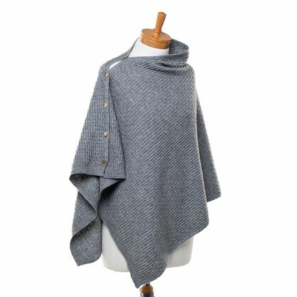 THSP1031: Grey : Angie Poncho