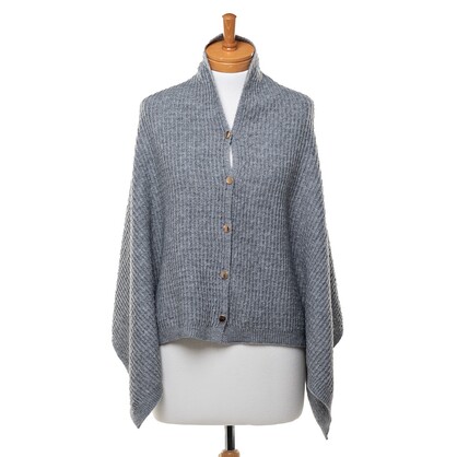 THSP1031: Grey : Angie Poncho