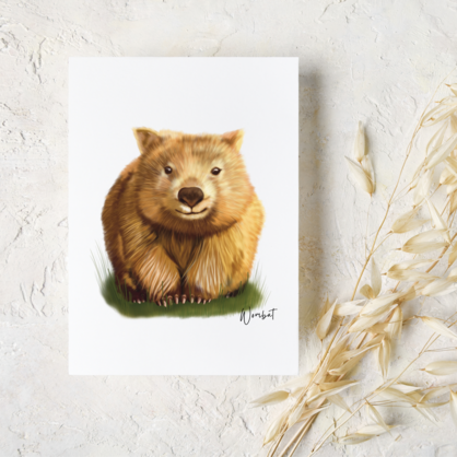 AGCC1011: Wombat Card