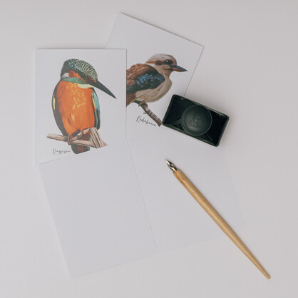 AGCC1016: Kingfisher Card