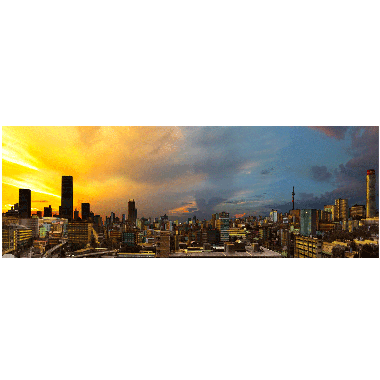 Johannesburg Skykline Panoramic1000 Pcs Jigsaw Puzzle  - RGS7278 > 12 x Ctn
