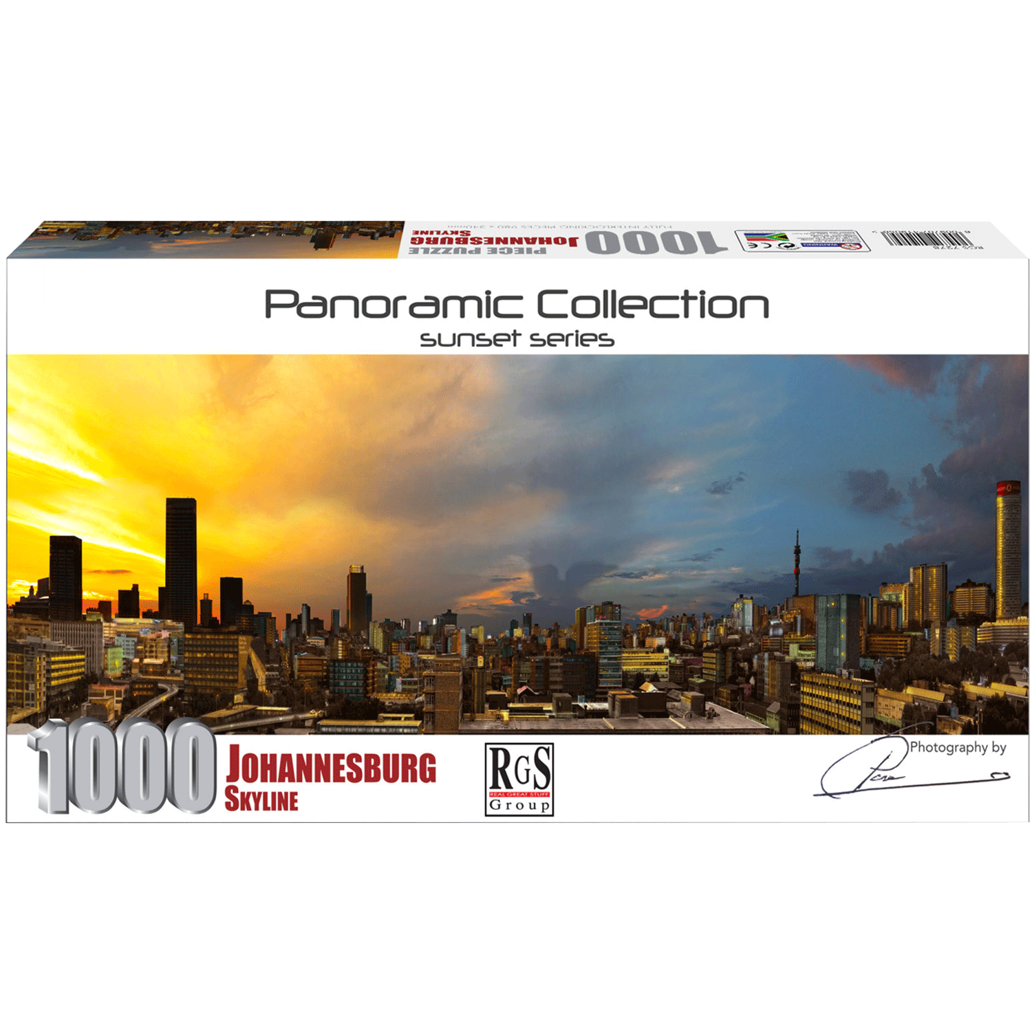 Johannesburg Skykline Panoramic1000 Pcs Jigsaw Puzzle  - RGS7278 > 12 x Ctn